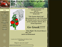 Tablet Screenshot of freshfromthegardencafe.com